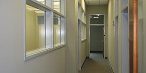 Fixed Glass in Partitions